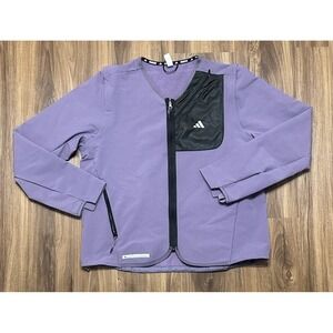 adidas Ultimate Conquer the Elements Waterproof Running Jacket Size M Women's